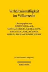 Verhältnismäßigkeit im Völkerrecht cover