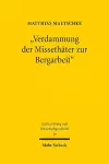 "Verdammung der Missethäter zur Bergarbeit" cover