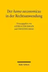 Der homo oeconomicus in der Rechtsanwendung cover