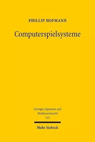 Computerspielsysteme cover