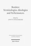 Borders: Terminologies, Ideologies, and Performances cover