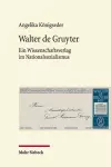 Walter de Gruyter cover