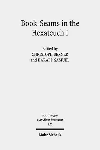 Book-Seams in the Hexateuch I cover