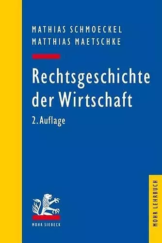 Rechtsgeschichte der Wirtschaft cover