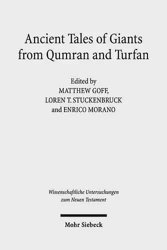 Ancient Tales of Giants from Qumran and Turfan cover