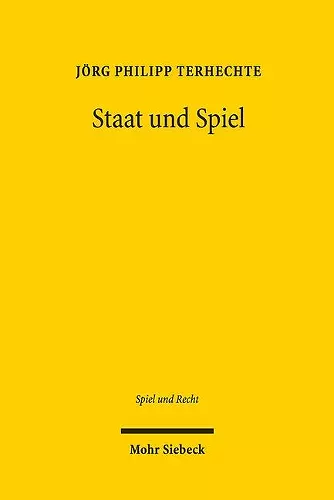 Staat und Spiel cover