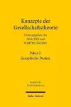 Konzepte der Gesellschaftstheorie: Europäische Denker cover