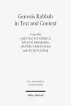 Genesis Rabbah in Text and Context cover