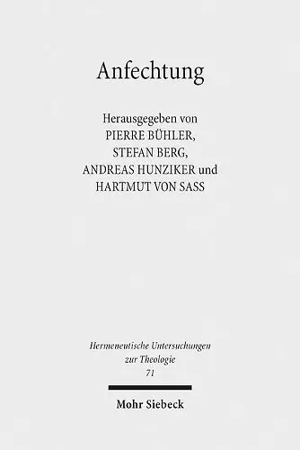 Anfechtung cover