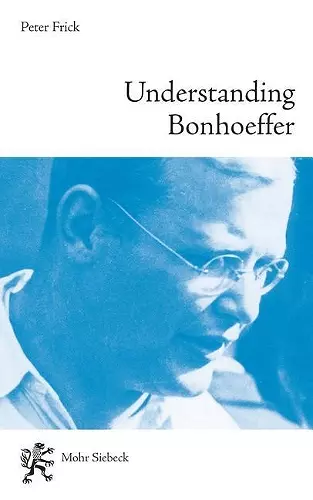 Understanding Bonhoeffer cover