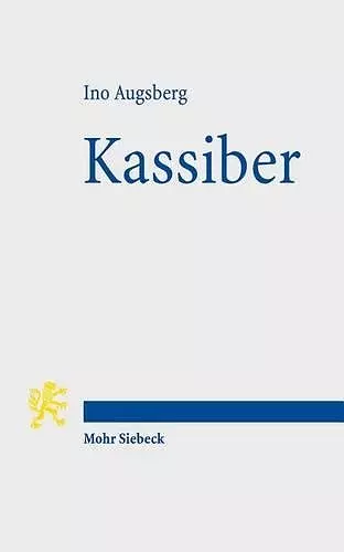 Kassiber cover