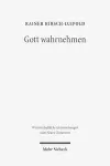 Gott wahrnehmen cover