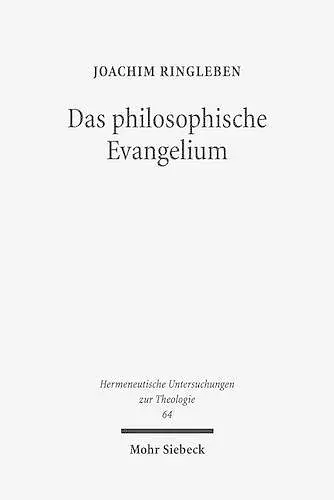 Das philosophische Evangelium cover