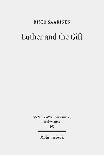 Luther and the Gift cover
