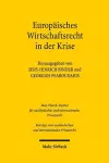 Europäisches Privat- und Wirtschaftsrecht in der Krise cover