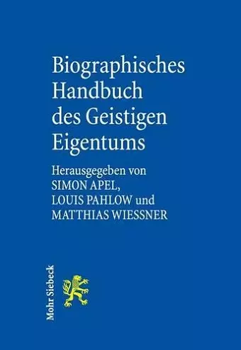 Biographisches Handbuch des Geistigen Eigentums cover