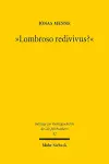 "Lombroso redivivus?" cover