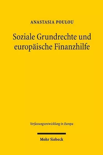 Soziale Grundrechte und europäische Finanzhilfe cover