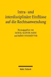 Intra- und interdisziplinäre Einflüsse auf die Rechtsanwendung cover