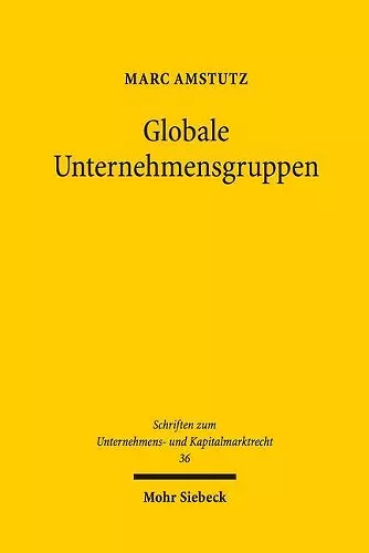 Globale Unternehmensgruppen cover