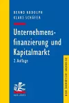 Unternehmensfinanzierung und Kapitalmarkt cover