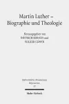 Martin Luther - Biographie und Theologie cover