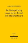 Rechtsangleichung in der EU im Bereich der direkten Steuern cover