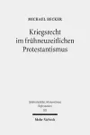 Kriegsrecht im frühneuzeitlichen Protestantismus cover