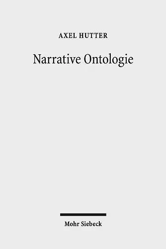 Narrative Ontologie cover