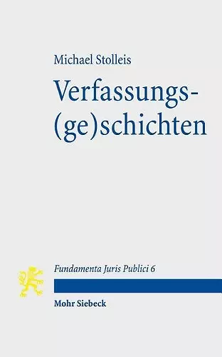 Verfassungs(ge)schichten cover