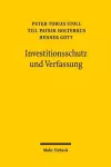 Investitionsschutz und Verfassung cover