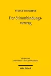 Der Stimmbindungsvertrag cover