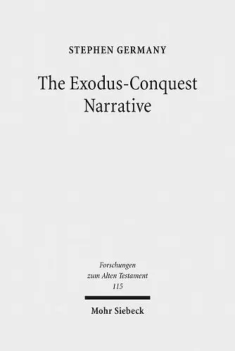 The Exodus-Conquest Narrative cover
