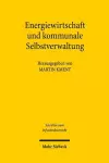 Energiewirtschaft und kommunale Selbstverwaltung cover