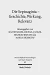 Die Septuaginta - Geschichte, Wirkung, Relevanz cover