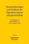 Herausforderungen und Probleme der Digitalisierung der Energiewirtschaft cover