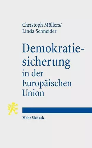 Demokratiesicherung in der Europäischen Union cover