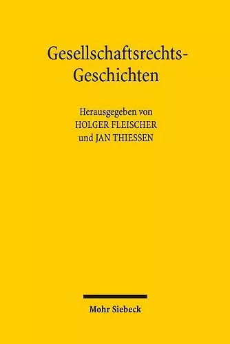 Gesellschaftsrechts-Geschichten cover