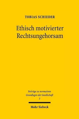 Ethisch motivierter Rechtsungehorsam cover