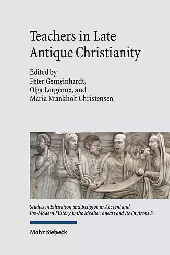 Teachers in Late Antique Christianity cover