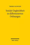 Soziale Ungleichheit in differenzierten Ordnungen cover