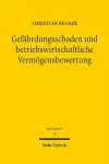 Gefährdungsschaden und betriebswirtschaftliche Vermögensbewertung cover