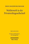 Wettbewerb in der Privatrechtsgesellschaft cover