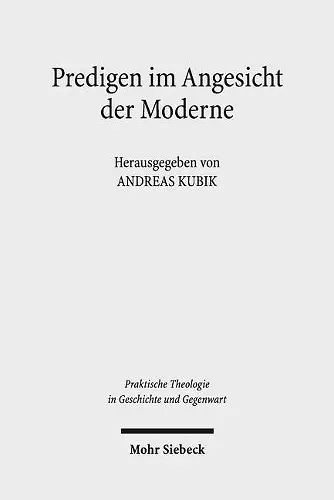 Predigen im Angesicht der Moderne cover