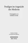 Predigen im Angesicht der Moderne cover