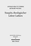 Staupitz, theologischer Lehrer Luthers cover