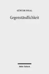 Gegenständlichkeit cover