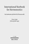 International Yearbook for Hermeneutics/Internationales Jahrbuch für Hermeneutik cover