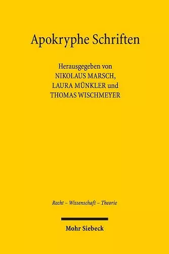 Apokryphe Schriften cover