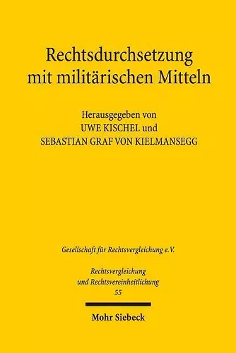 Rechtsdurchsetzung mit militärischen Mitteln cover